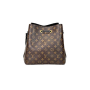 Louis Vuitton Neonoe Mm 26cm Monogram Black